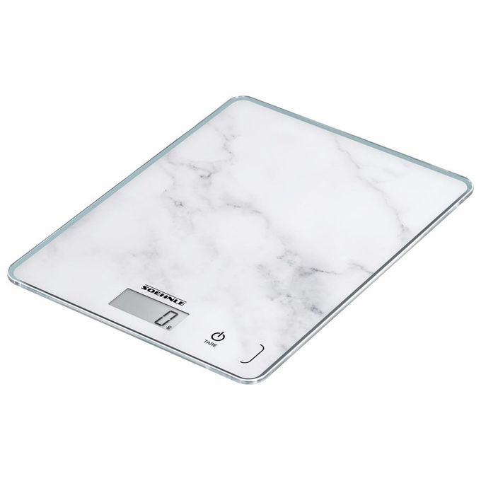 Soehnle 61516 Bilancia Page Compact 300 Marble Vetro