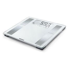 Shape Sense Connect 100 Bilancia Pesapersone Elettronica Rettangolo Argento
