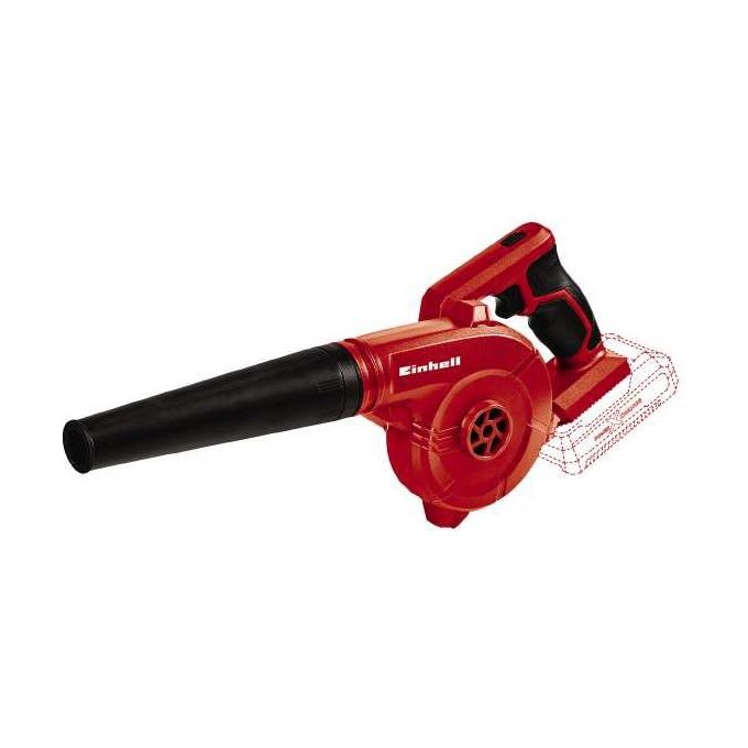 Einhell 3408001 Power X-Change Soffiatore a Batteria 18V 2 Velocita' 130 180 km-h 3 Adattatori Gonfiaggio Solo