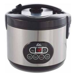 Rice Cooker Duo Programm 817 500W Display Led Nero/Argento