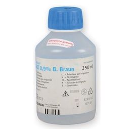 Soluzione Salina Sterile B-Braun Ecotainer - 250 Ml conf. 12 pz.