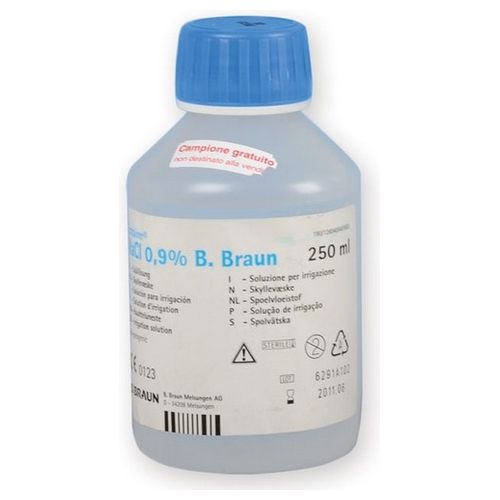 Soluzione Salina Sterile B-Braun Ecotainer - 250 Ml conf. 12 pz.