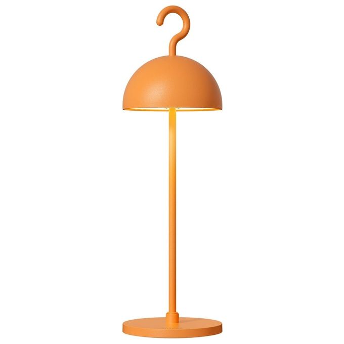 Sompex Hook Arancione Lampada da Tavolo