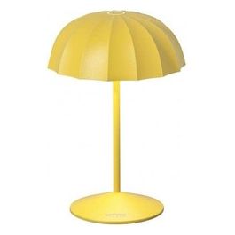 Ombrellino Giallo Lampada da Tavolo a Batteria