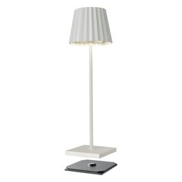 Troll 2.0 Bianco Lampada da Tavolo a Batteria