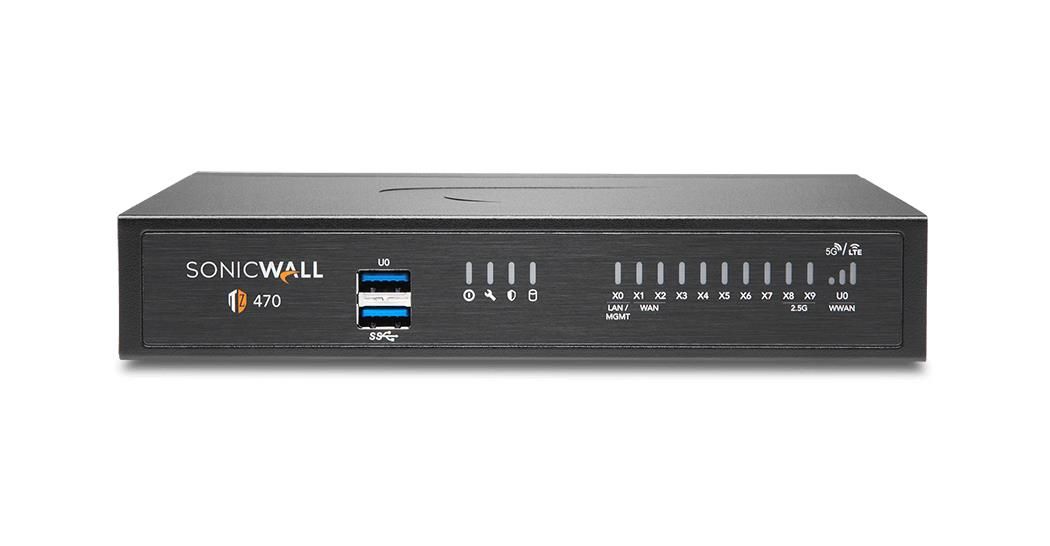 SonicWall TZ470 Firewall Hardware
