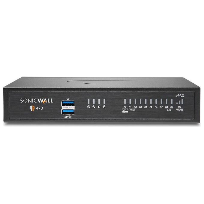 SonicWall TZ470 Firewall Hardware 3500 Mbit-s