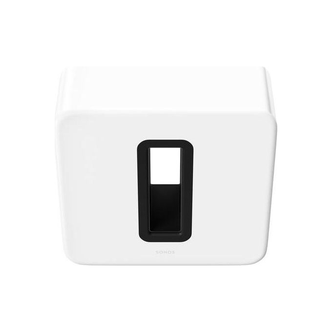 Sonos Sub Subwoofer Wireless per Bassi Profondi Bianco Lucido