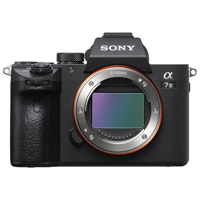 Sony ILCE7M3B.CEC Alpha 7 III Fotocamera Mirrorless Full Frame 24 2 MP 4K 10 fps Stabilizzazione 5 Assi colore Nero