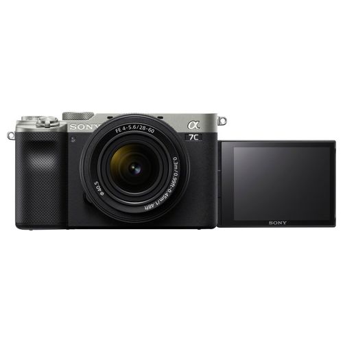 Sony Alpha 7c Fotocamera Digitale Mirrorless Full-Frame Milc 242Mp Cmos 6000x4000 Pixel Nero/Argento