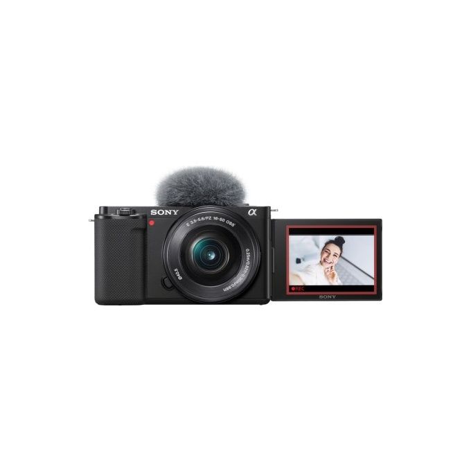 Image of Sony ? Alpha ZV-E10L Mirrorless Vlog ad Ottiche Intercambiabili Sensore APS-C e Obiettivo Power Zoom 16-50mm f - 3.5-5.6