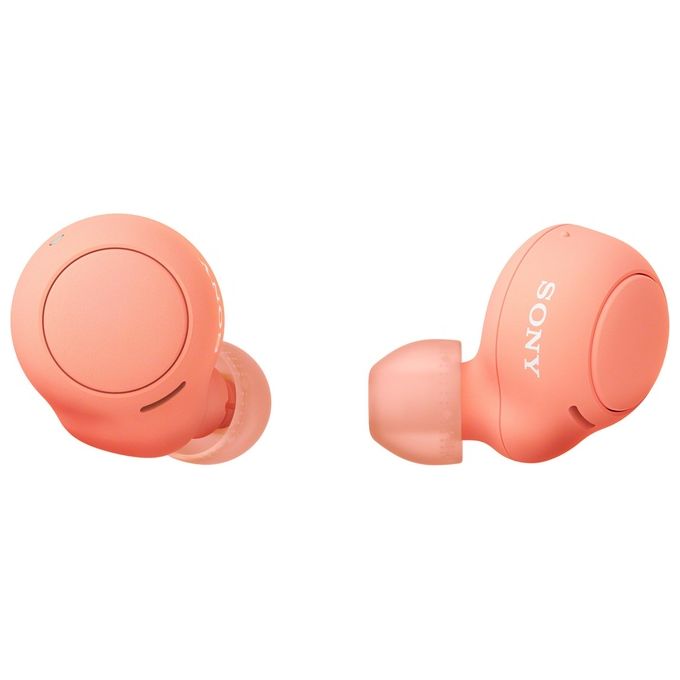 Sony Auricolari WF-C500 True Wireless con Custodia di Ricarica Microfono Integrato Connessione Bluetooth Affidabile Arancione