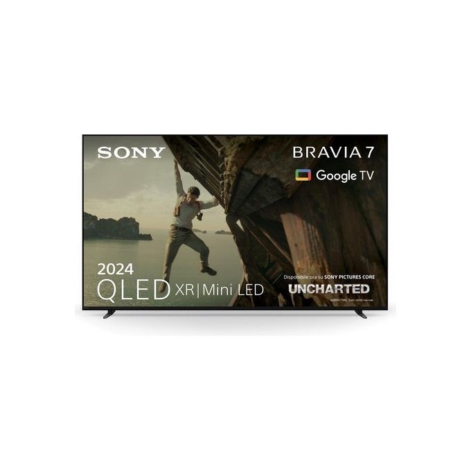 Image of Sony Bravia 7 K65XR70AEP QLED TV Mini LED 65 pollici Risoluzione 4K Full HD con Google TV e HDR10 Smart TV Android 12 2024