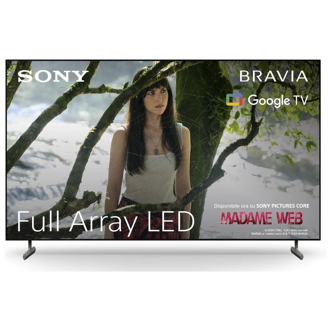 Sony Bravia KD55X85LAE Tv Full Array Led 55 pollici 4k Sat Hdr10 Wifi 4 Hdmi 2 Usbgo Android