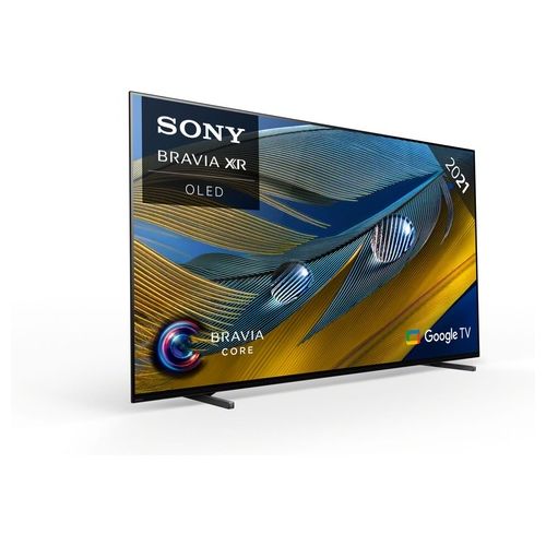 Sony XR-55A80J BRAVIA TV OLED 55 pollici 4K ultra HD HDR con Google TV Perfect for PlayStation 5