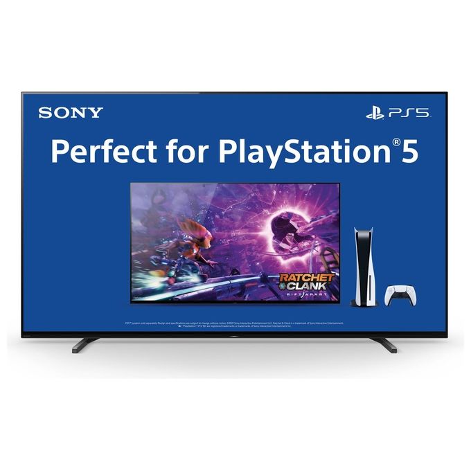 Sony Bravia XR-77A80J Smart Tv Oled 77'' 4K Ultra Hd Hdr con Google Tv Nero