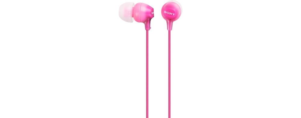 Sony Cuffie Auricolari con Microfono Rosa | Yeppon