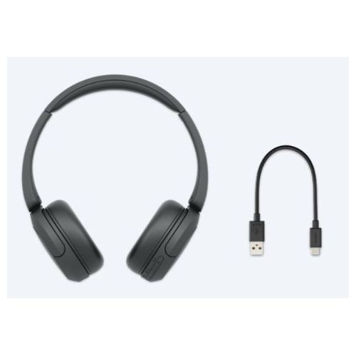 Sony Cuffie Bluetooth Wireless WH-CH520 Durata della Batteria Fino a 50 Ore con Ricarica Rapida Stile On-ear Blu
