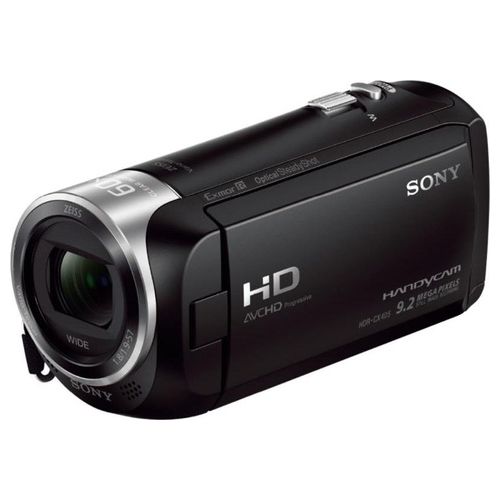 Sony HDR-CX405 Videocamera Full HD con Sensore CMOS Exmor R, Ottica Zeiss 26.8 mm, Zoom Ottico 30x, SteadyShot Ottico, Nero