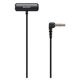 Sony ECM-LV1 Microfono Lavalier con Stereo Sound Capture Clip per Vestiti