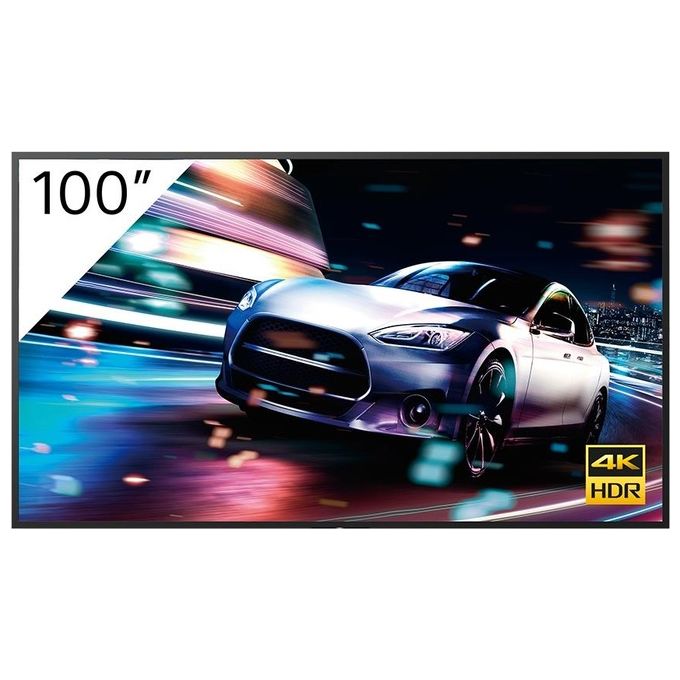 Sony FW-100BZ40J Visualizzatore di Messaggi Pannello Piatto per Segnaletica Digitale 100'' Va Wi-fi 600 Cd/m² 4k Ultra Hd Nero Android