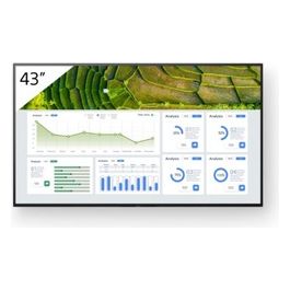 FW-43BZ30L Visualizzatore di Messaggi Pannello Piatto Segnaletica Digitale 43 LCD Wi-Fi 440 Cd/m² 4K Ultra HD