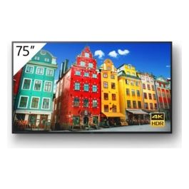 FW-75BZ30J Display Pannello Piatto per Segnaletica Digitale 75" Ips 4k Ultra Hd Nero Processore Integrato Android 10