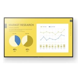 FW-75EZ20L Visualizzatore di Messaggi Pannello Piatto per Segnaletica Digitale 75" Led Wi-fi 350 Cd/m² 4k Ultra Hd Nero Android 16/7