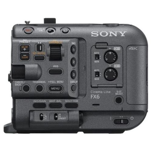 Sony FX6 Videocamera Palmare 12.9Mp CMOS 4K Ultra Hd Nero