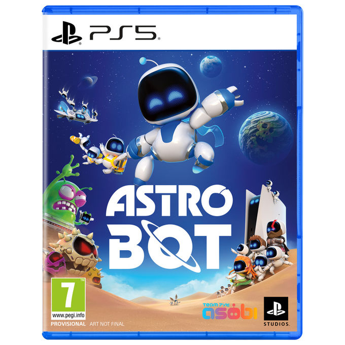 Sony videogioco astro bot per playstation 5 edizione standard avventura pegi 7