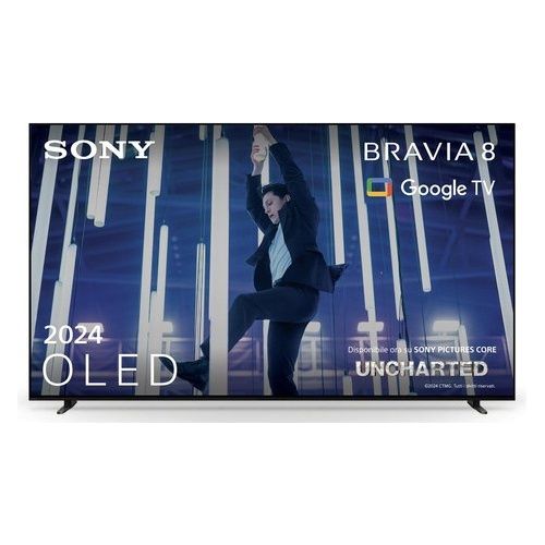 Smart TV K55XR83 55 Pollici 4K Ultra HD OLED con Google TV Wi-Fi colore Nero