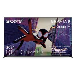 TV QLED 75 pollici Bravia 9 4K HDR Smart TV WIFI HDR10 Nera con qualità d'immagine straordinaria e funzionalità avanzate