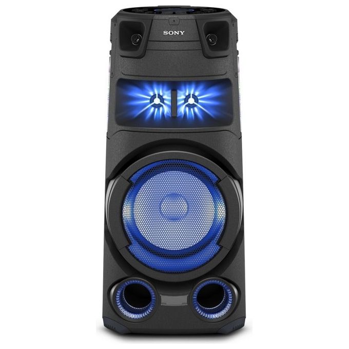 Sony MHC-V73D Altoparlante Bluetooth All in One con Jet Bass Booster Effetti Luminosi Lettore Cd Usb Nero