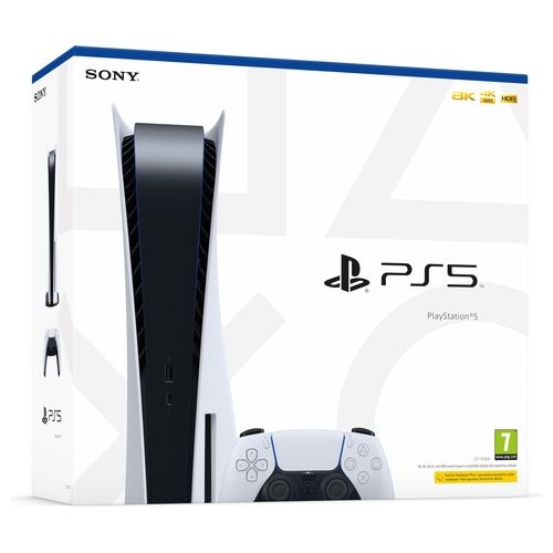 Sony PlayStation 5 Disc C Chassis 825Gb Wi-Fi Nero/Bianco