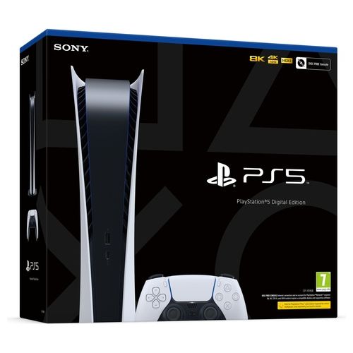 Sony PlayStation 5 Digital Edition C Chassis 825Gb Wi-Fi Nero/Bianco