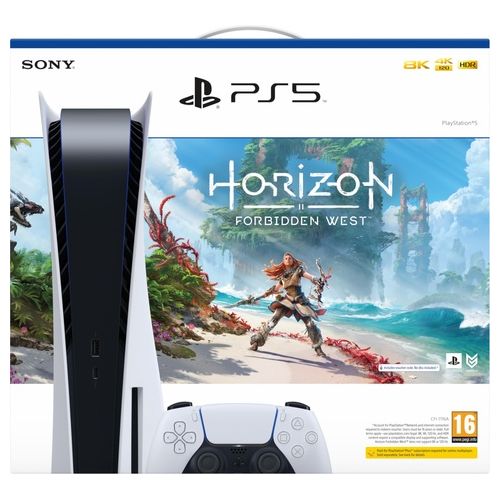 Sony PlayStation 5 Standard  Horizon Forbidden West 825Gb Wi-Fi Nero/Bianco