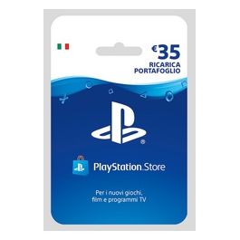 PSN Hanging Card Ricarica 35 Euro PS4 Playstation 4