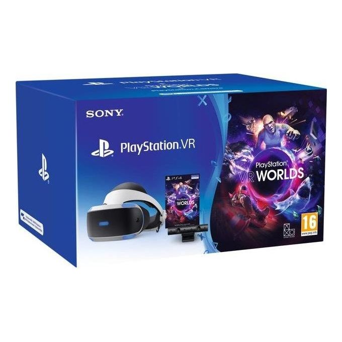Sony Playstation Vr Mk5 + Vr Worlds Vch