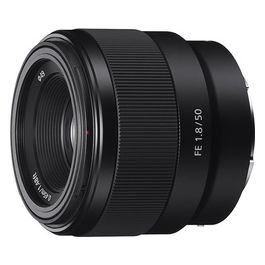 Sony SEL50F18F Obiettivo Full Frame con Focale Fissa E 50mm F1.8 Nero