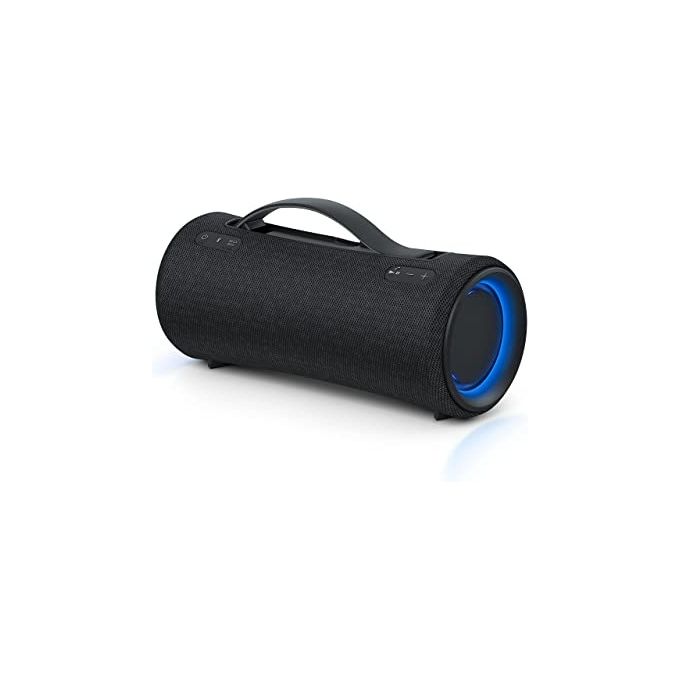 Sony SRS-XG300 Speaker Portatile Bluetooth Wireless con Suono Potente e Illuminazione Incorporata Nero