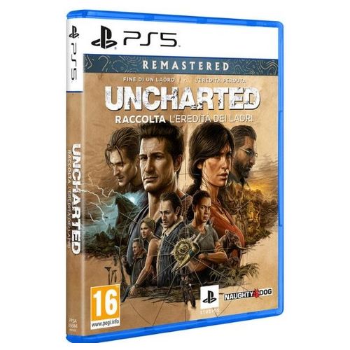 Sony Uncharted: Raccolta L'Eredita' dei Ladri Collezione Inglese ITA per PlayStation 5