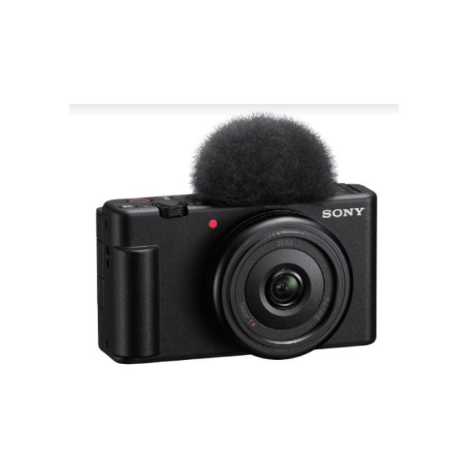 Sony Vlog Camera ZV-1F di | Fotocamera Digitale Schermo Orientabile Video in 4K Slow Motion Funzionalita' per Vlog Nera