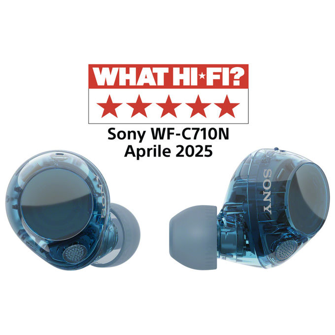 Sony WFC710N Auricolari True Wireless Bluetooth ANC Blu Glass Blue ...