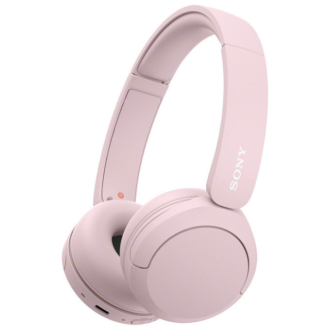 Sony WHCH520 Cuffie Wireless Bluetooth Rosa a Padiglione USB-C 40h Autonomia