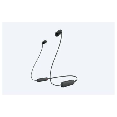 WI-C100 Auricolare Wireless In-ear Bluetooth Nero per Musica e Chiamate con Comfort Ergonomico e Qualità Audio Superiore