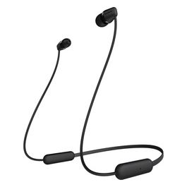 WI-C200 Cuffie Wireless Intrauricolari fino a 15 ore di Autonomia Neckband Auricolari Magnetici Nero
