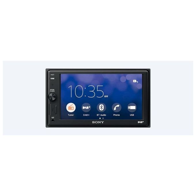 Sony XA-VAX1005DB SintoMonitor 2DIN Ricezione DAB/DAB+ 6,4” Touch Screen Apple CarPlay Controllo Vocale, Bluetooth Microfono Esterno Incluso 4x55W Usb iPhone/iPod