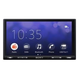 Sony XAV-AX5650 Ricevitore Multimediale per Auto Dab da 17.6cm con WebLink Cast Nero