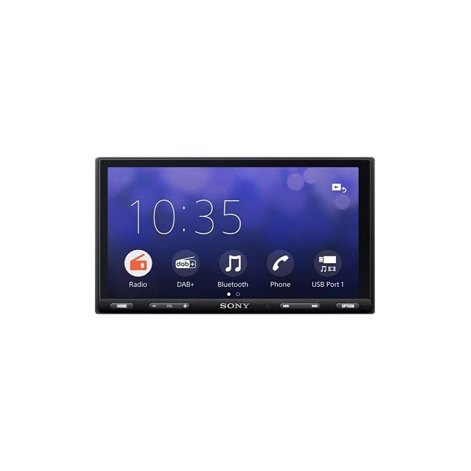 Sony XAV-AX5650 Ricevitore Multimediale per Auto Dab da 17.6cm con WebLink Cast Nero