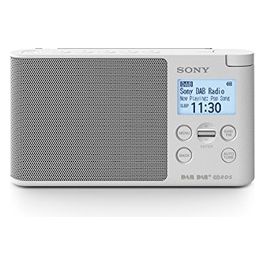 Sony XDR-S41D Radio Portatile Digitale Bianco